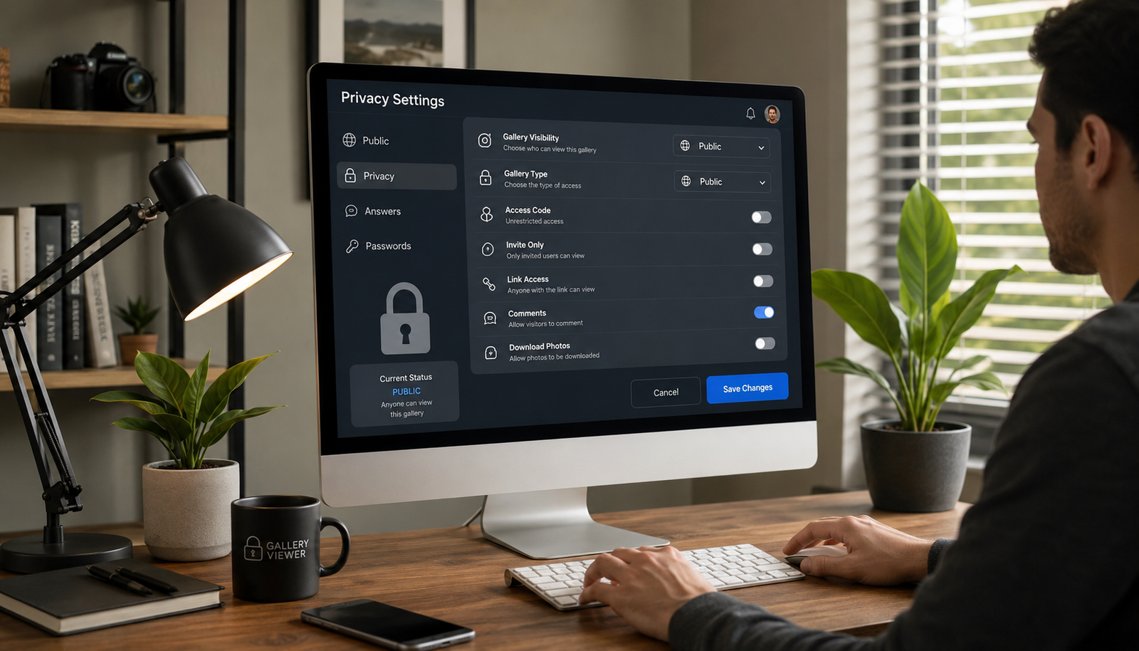 Privacy Controls Example